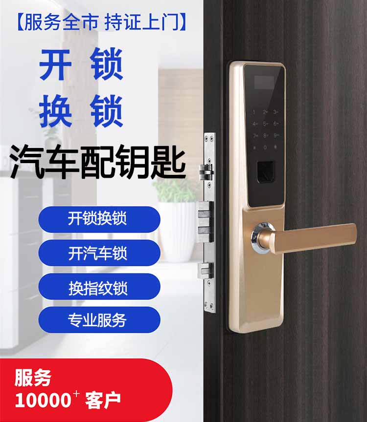 开换修锁